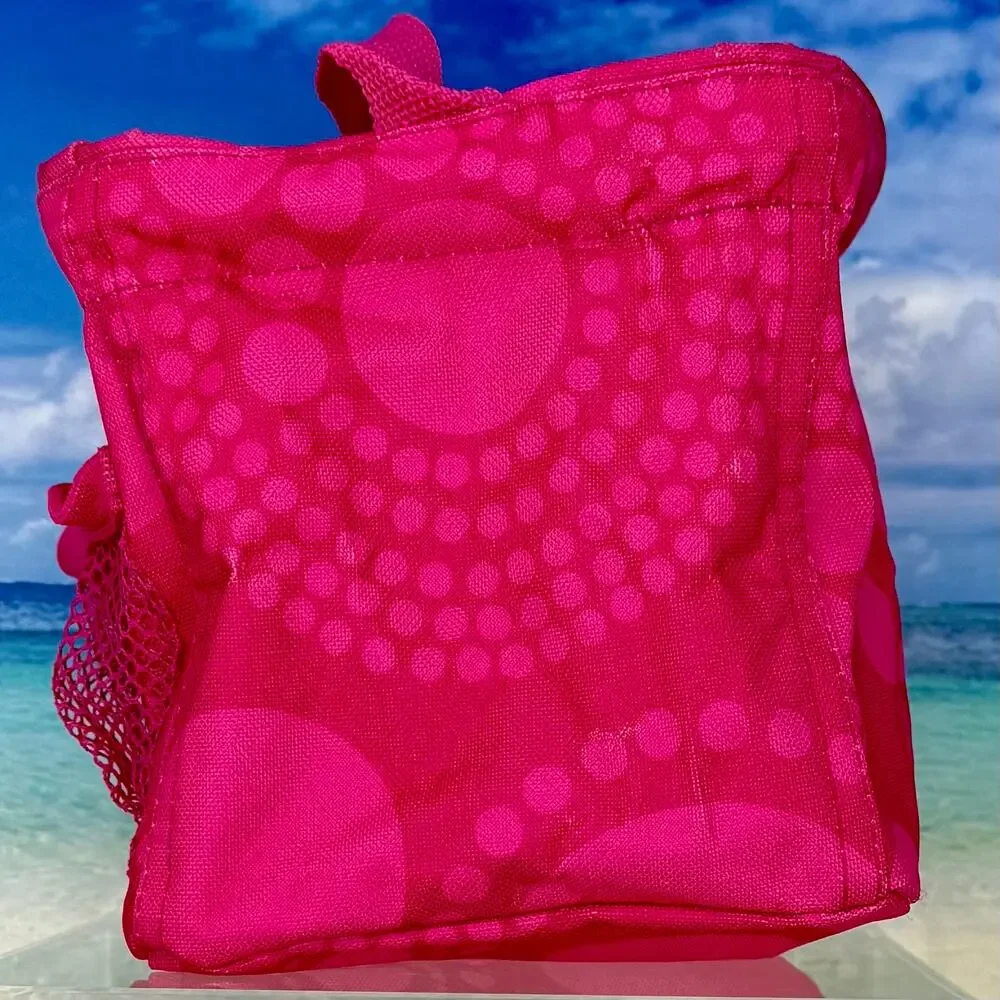 Thirty-One Littles Carry-All Caddy - Pink Circle Spirals